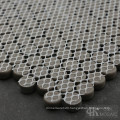 Grey Mix Iridesent Enamel Glass Mosaic